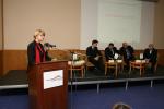 Okrúhly stôl, zľava doprava: Andrej Thurzo, Bratislavský spolok medikov, Peter Labaš, Lekárska fakulta Univerzity Komenského, Claus Duedal Pedersen, MedCom, Pavol Tarina, splnomocnenec vlády SR pre informatizáciu spoločnosti.