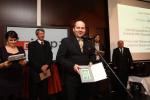 Druhé miesto kategórie Nové služby obsadil projekt Lesnícky GIS - subsystém pre štátnu správu, cenu prevzal Róbert Cibuľa.