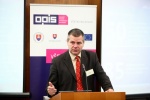 Václav Mach (Microsoft Slovakia) počas prezentácie Cloud služby súčasťou budovania eGovernmentu