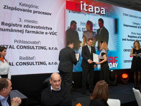 Odovzdávanie Ceny ITAPA 2014.