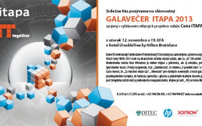Hlasujte za víťazný projekt Cena publika ITAPA 2013