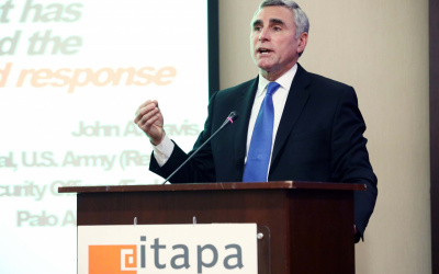John DAVIS at ITAPA: World of technology and world of cyber security are heading different directions. Cyber space protection must be proactive an integrated