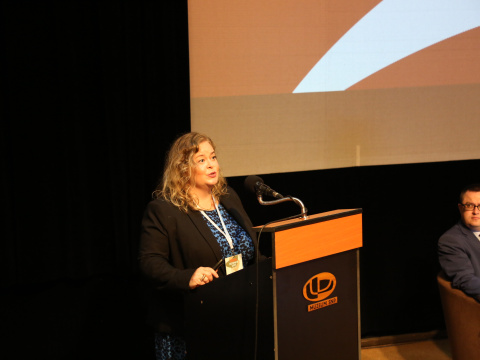 Zuzana Omelková with a presentation o…