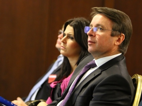 Ivan Mikloš počas prednášky Anthonyho…