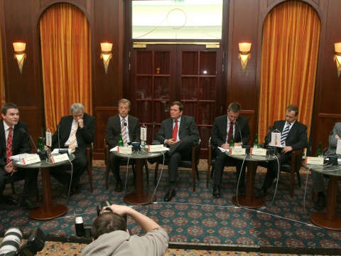 Discussion round-table. From left to …