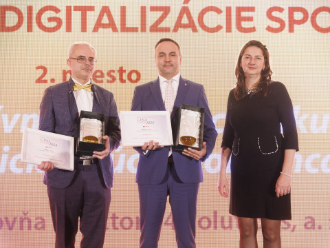 2. miesto Najlepší projekt digitalizá…