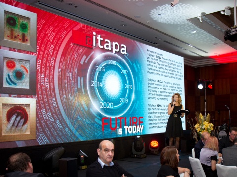 Moderátorka Galavečera ITAPA 2014 Jar…