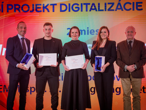 2. miesto Najlepší projekt digitalizá…
