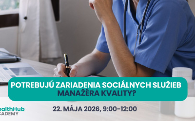 Webinár: Potrebujú ZSS manažéra kvality?
