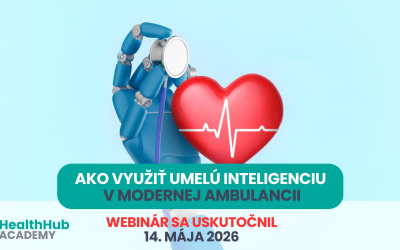 Webinár: Ako využiť AI v modernej ambulancii