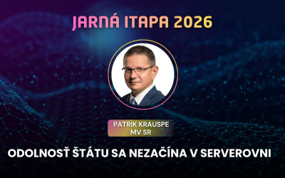 Odolnosť štátu sa nezačína v serverovni