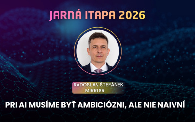 Radoslav Štefánek: Pri AI musíme byť ambiciózni, ale nie naivní
