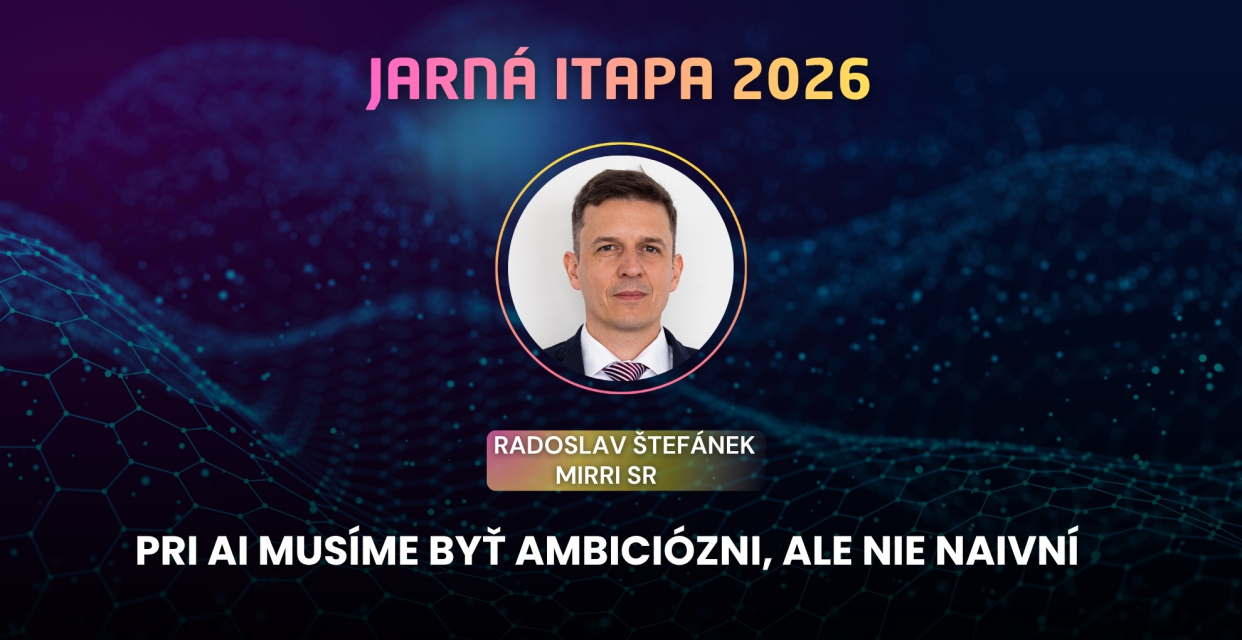 Radoslav Štefánek: Pri AI musíme byť ambiciózni, ale nie naivní