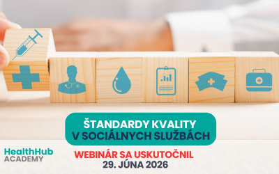 Webinár: Štandardy kvality v sociálnych službách