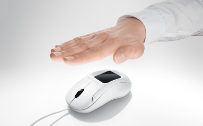 Miesto plastu ľudská dlaň